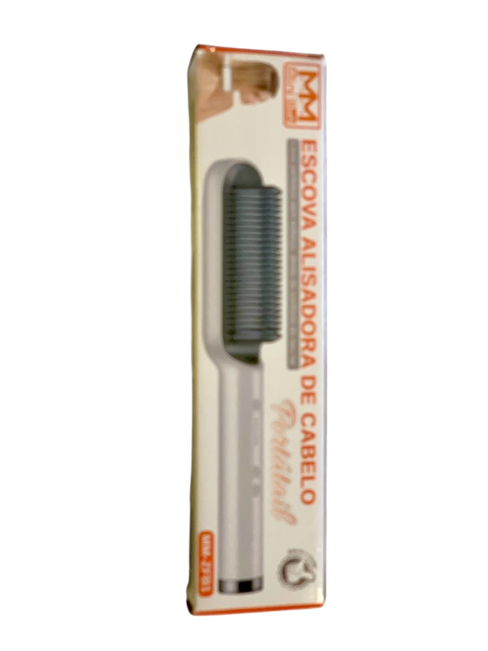 New in the Box Straight Comb Hair Straightener white